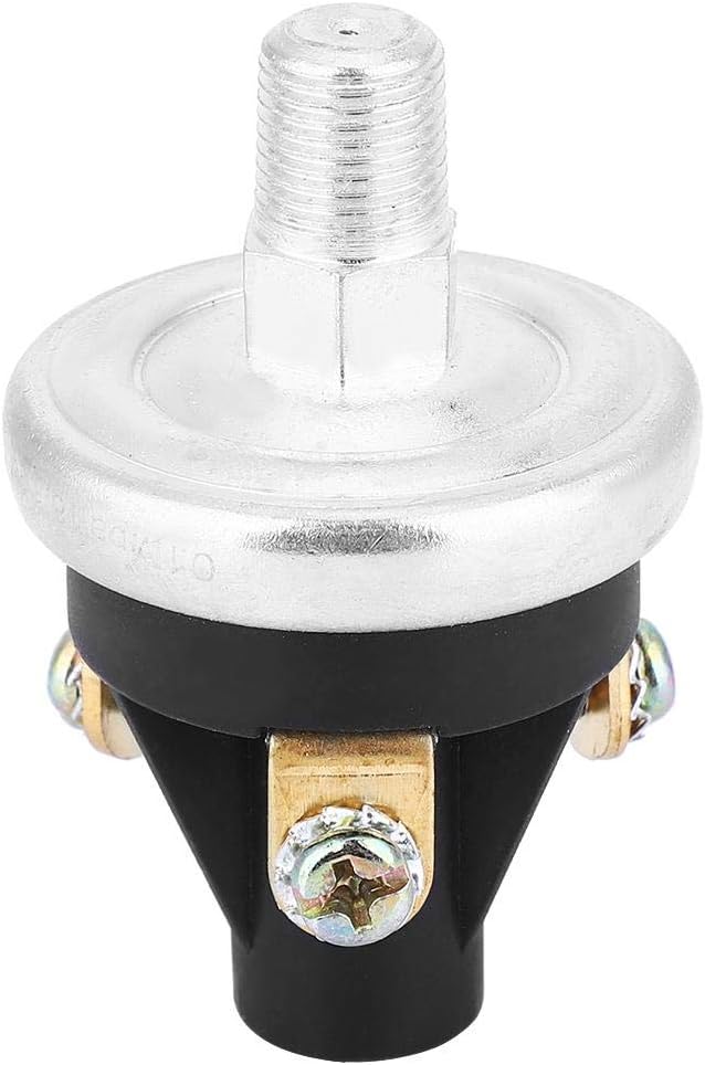 Low Oil Pressure Alarm, Low Oil Pressure Switch Three-wire Oil Pressure Alarm Switch 309-0641-03 1/8-27 NPT Thread