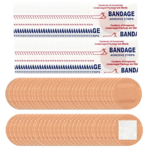 300 Stück Runde Pflaster 22 mm Pflaster Rund Kleine Waschfest Spot Pflasters für Erste-Hilfe-Kits
