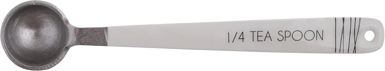 Karma Gifts, Milo Measuring Spoons S/4,White/Black