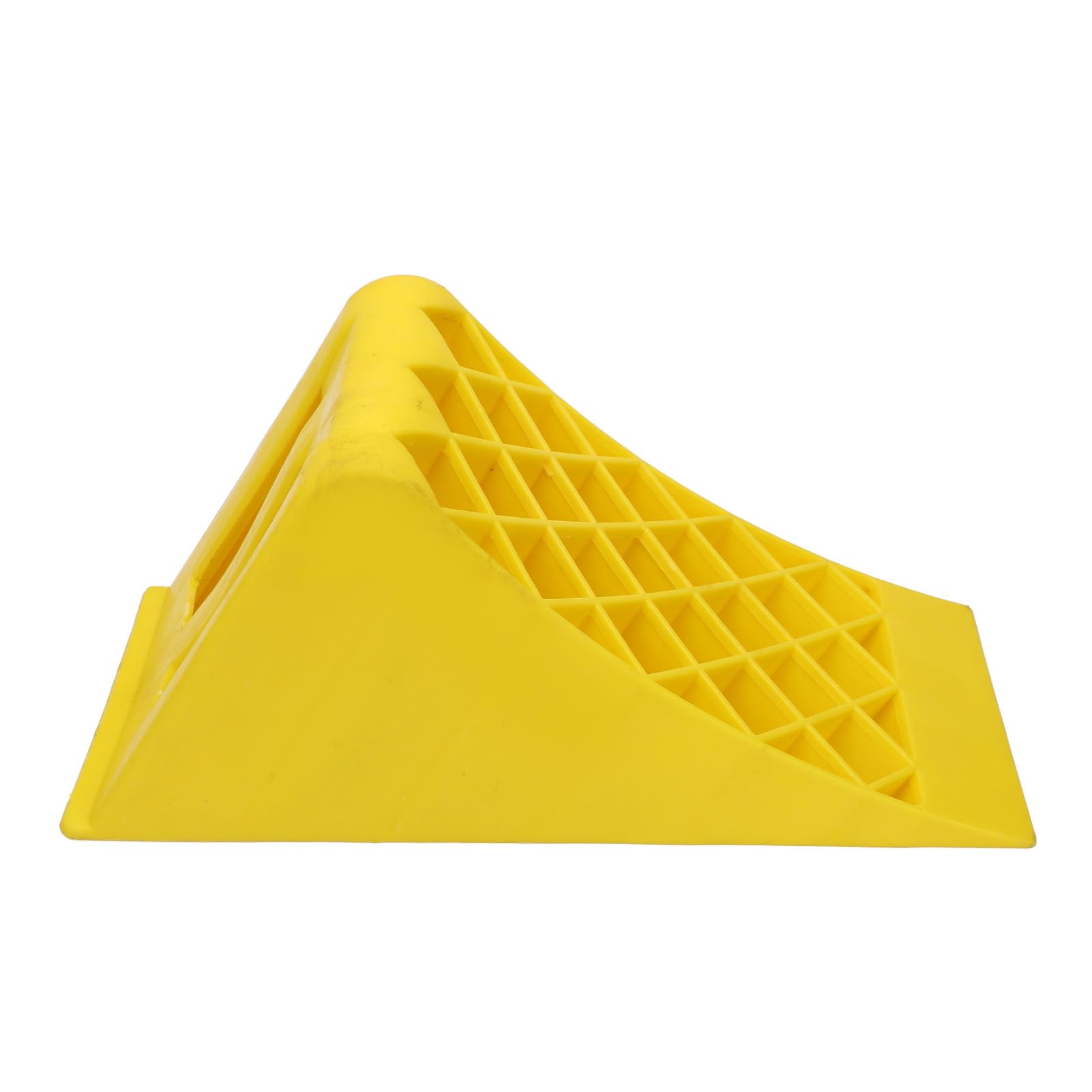 Cunei per Ruote per Carichi Pesanti, Fermaruota in Plastica Premium Ad Alta visibilità Giallo Brillante con Superfici Antiscivolo, per Rimorchi da Viaggio per Auto, Camion, ATV