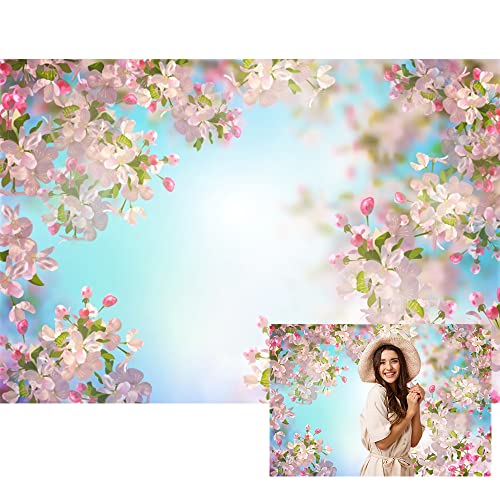 Toile de fond pour photo paysage de printemps nature