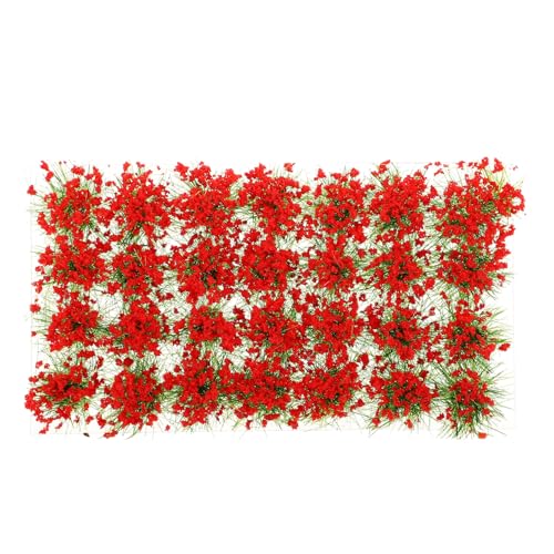 VINTORKY 1箱 ミニチュア草花クラスター レジン製耐久性サンドテーブル装飾 繊細なデザインでリアルなジオラマ用植生モデル