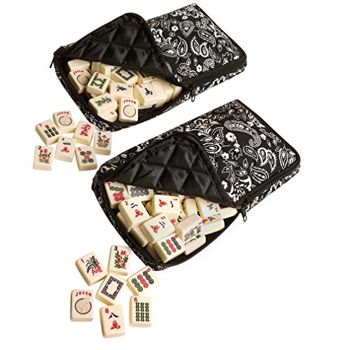 Juego de Mahjong Americano Linda Li con 166 fichas miniatura 2