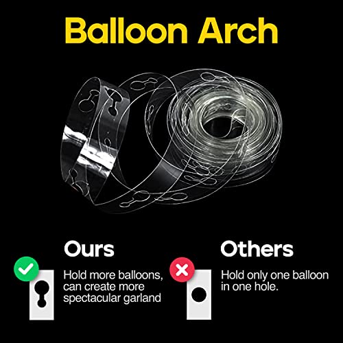 Image of Just Party Adhesive Glue Dot & 5 meter Arch Strip combo for Wedding /Anniversary /Birthday Decoration - 1 Roll Each