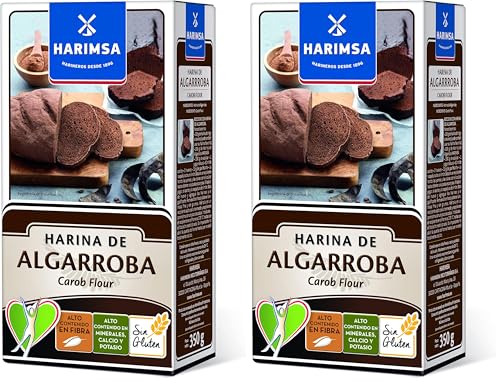 Harimsa Harina de Algarroba 350 g (Paquete de 2)