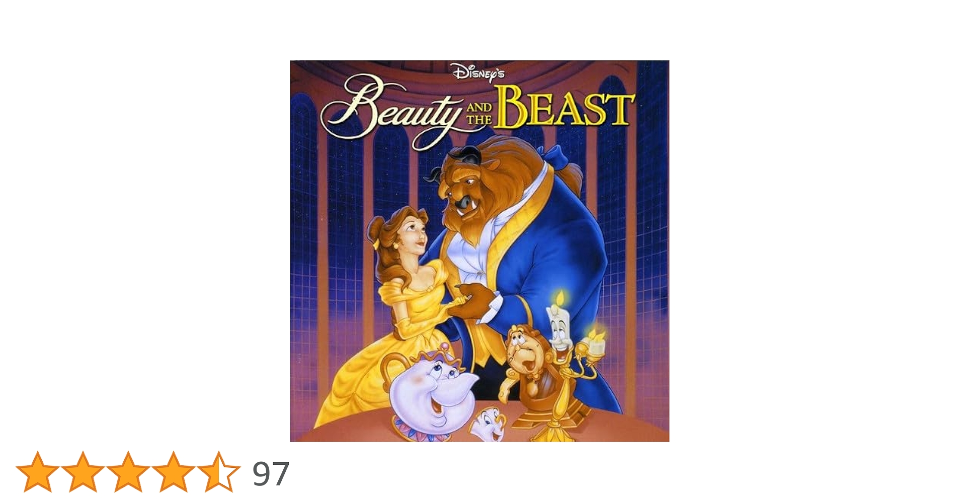 Beauty And The Beast Original Soundtrack Special Edition