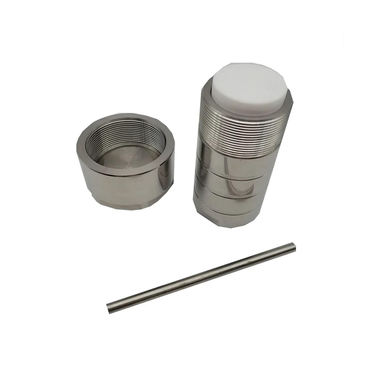 Réacteur autoclave hydrothermal à cuve-bouilloire avec synthèse hydrothermale chambre PTFE 25 ml 50, étanche scellé(50ML)