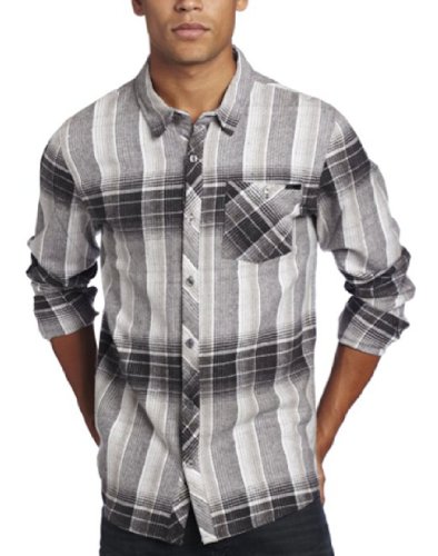 Chemise tissée à carreaux confort O'Neill Revive gris homme XXL