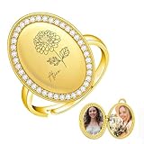 Personalized Locket Rings for...