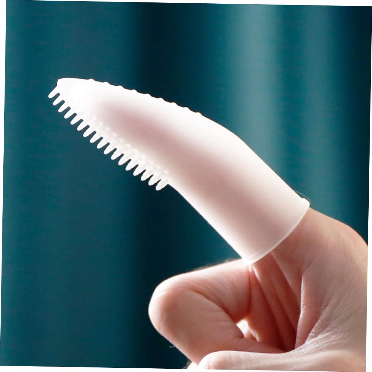 POPETPOP Lot De 4 Brosses À Dents Pour Animaux De Compagnie Outil De Nettoyage Des Dents De Chien Brosse À Dents En Silicone Pour Chien Fabrication Soignée Matériau Sûr