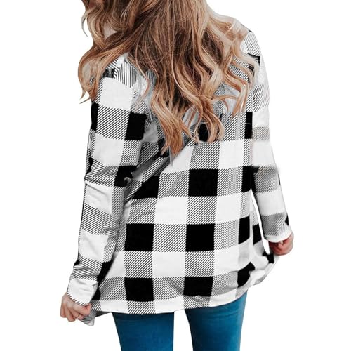 Chaleco largo de mujer bicolor estilo chaqueta grande simple y refrescante 4
