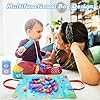 Pmueuff Juguetes Niños 1 Año, Juego Pesca de Tela con 15 Peces Colorido y 5 Taza Apilables Juguetes Montessori 1 Años Educativos Juguete Bebes Clasificación de Colores Regalos para Bebés 1 2 3 Años #1