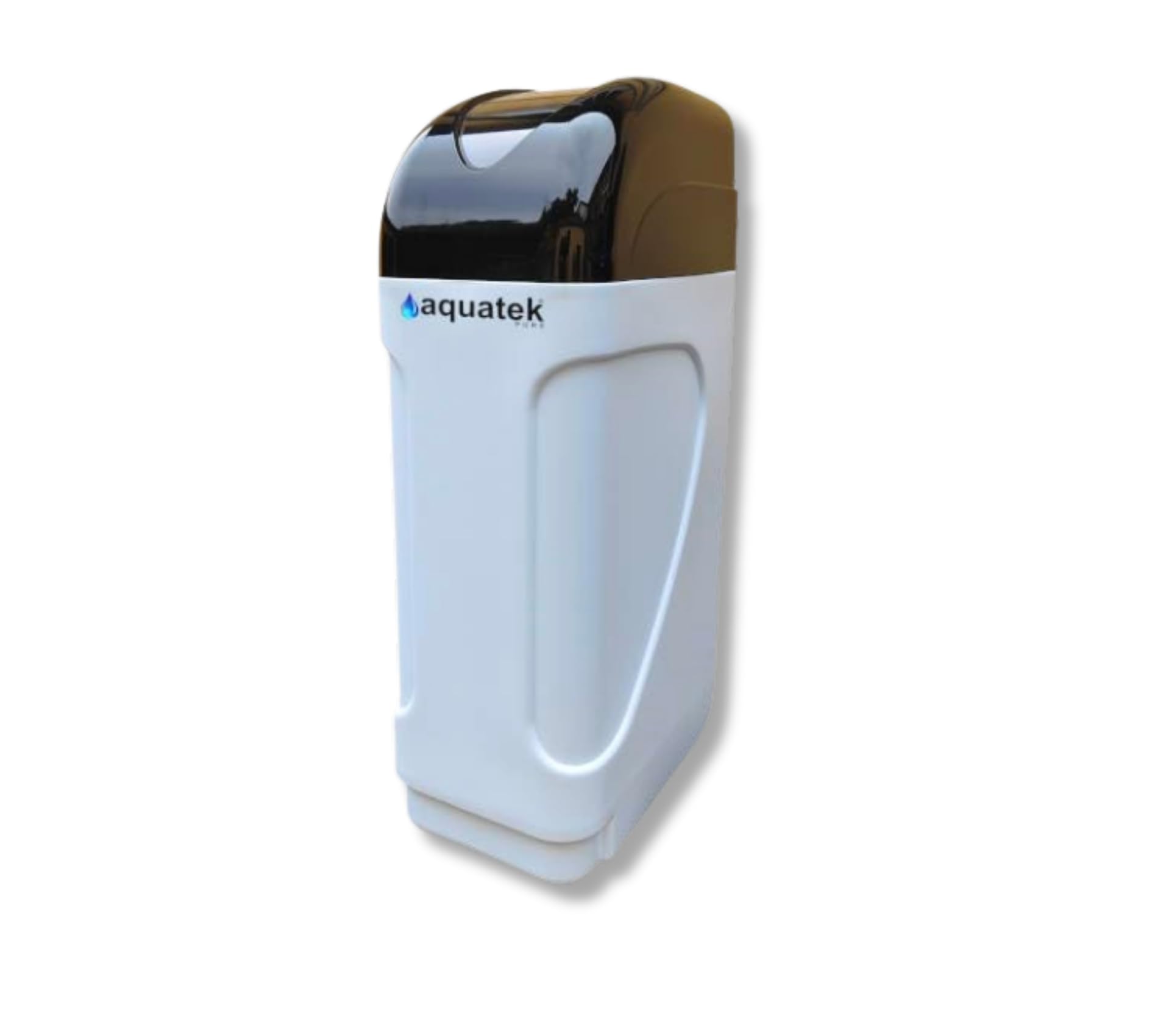 Aquatek - LUXURY 30 Litri Addolcitore D'Acqua Automatico Cabinato Rigenerazione Elettronica Runxin F69P3 Bypass Miscelatore Resine Low Consumption Adatto per Famiglie da 1 a 10 Persone