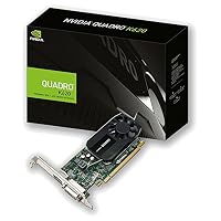 PNY NVIDIA QUADRO K620 professionelle Grafikkarte 2 GB GDDR3 PCI-Express Low Profile 4K DP + DVI, VGA (VCQK620-PB) – Ansicht 4