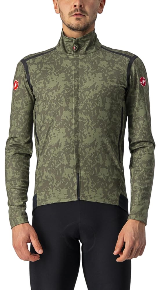 CASTELLI 4521506-075 PERFETTO RoS LONG SL Jacket Men's Military Green/Light Military- L