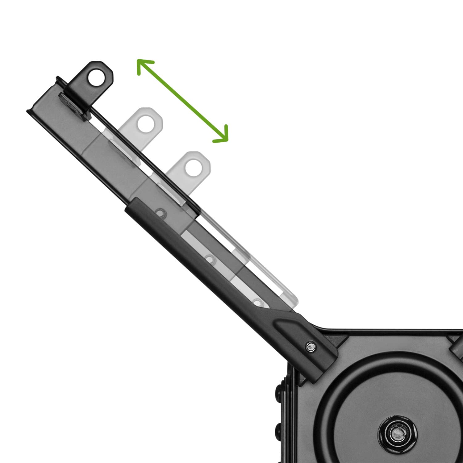 Maclean MC-913 Staffa universale per proiettore a soffitto regolabile in acciaio Inclinabile e Ruotabile 35kg