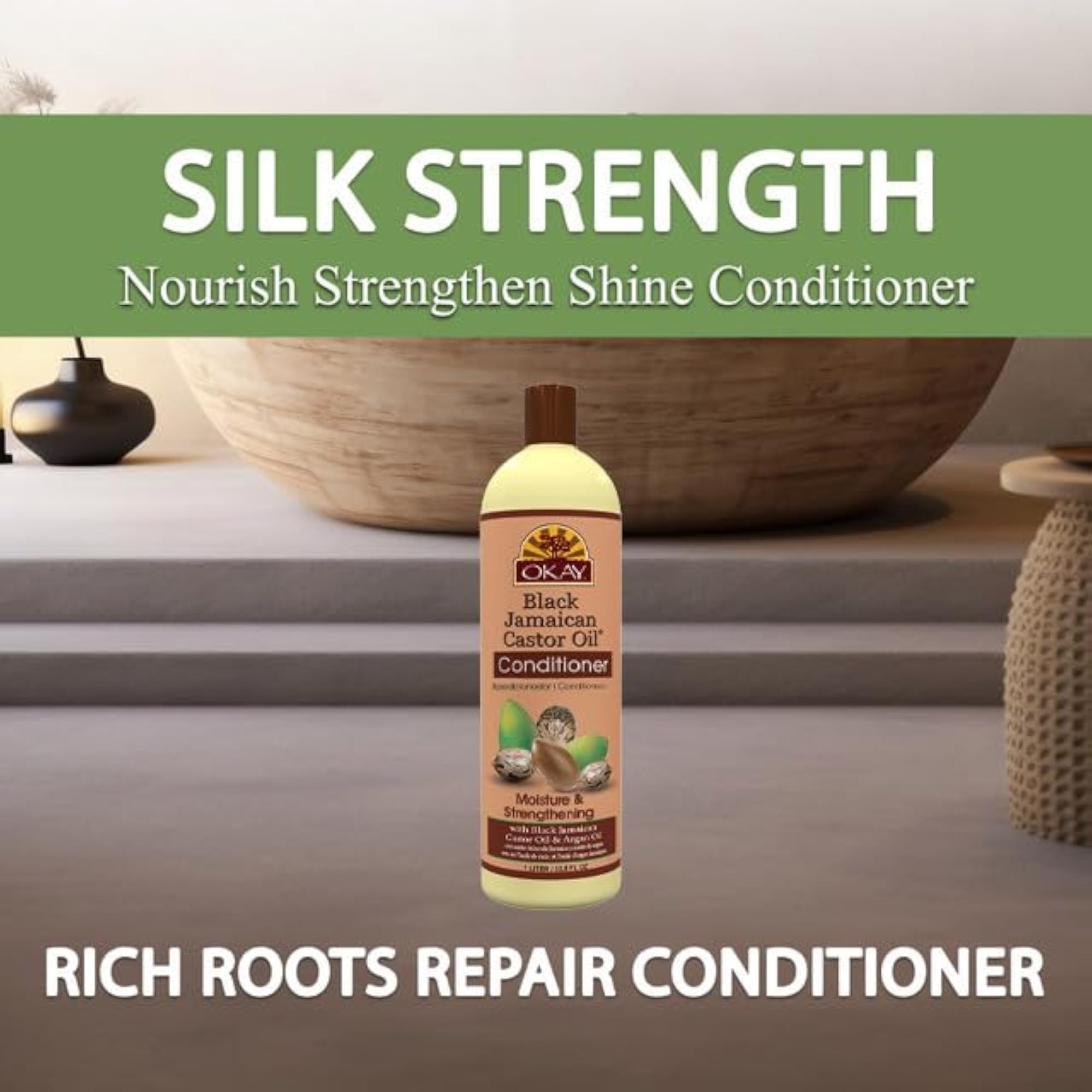 Black Jamaican Castor Oil Moisture Growth Conditioner