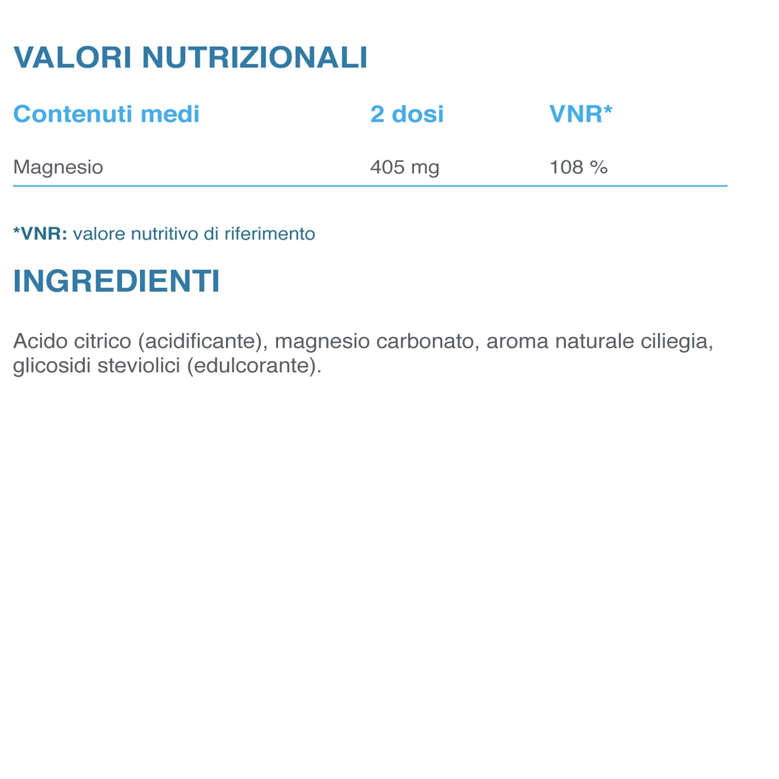 Natural Point Magnesio Supremo Gusto Ciliegia Da 150gr (2 Confezioni da 150gr)