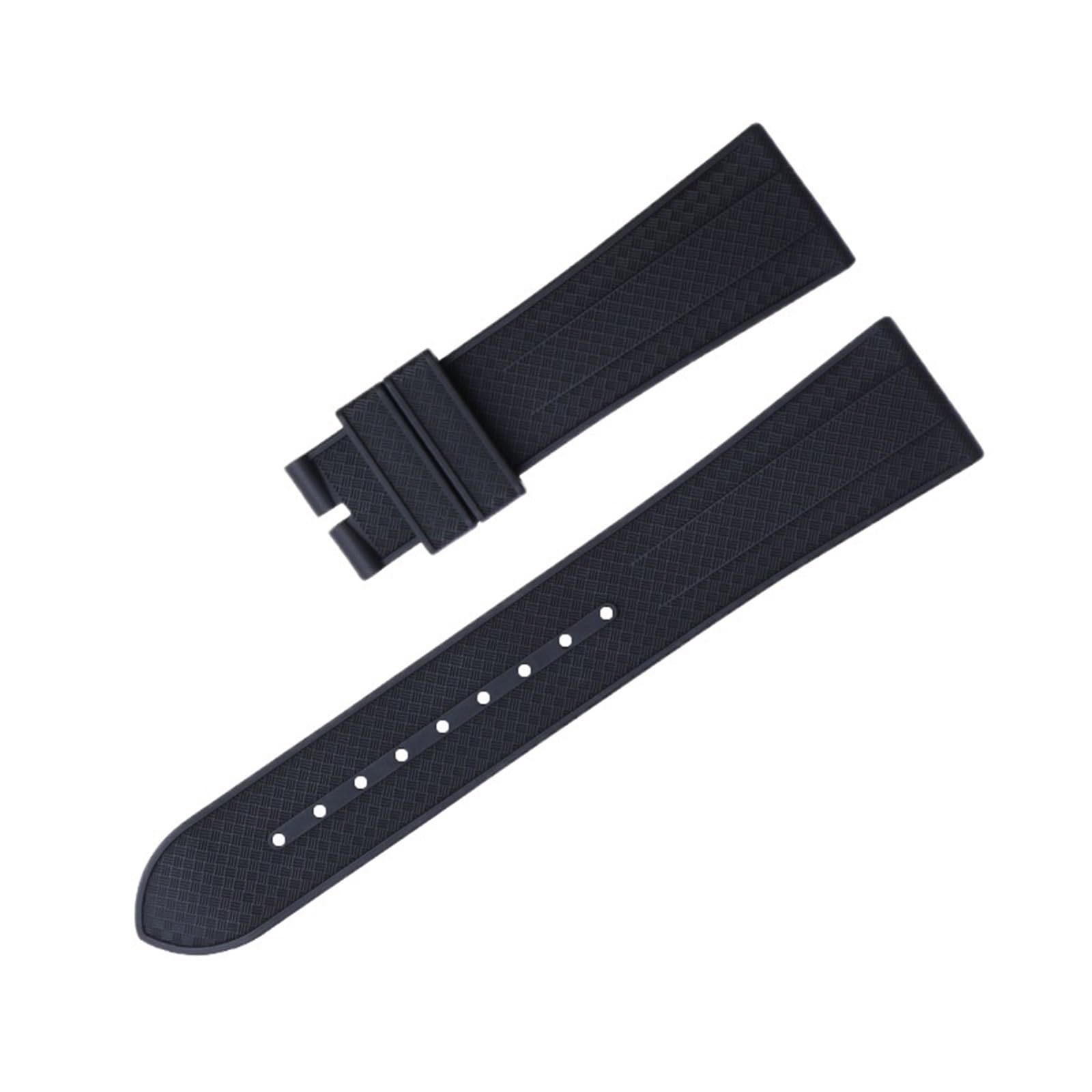 Bracelet caoutchouc fluoré Tudor Pelagos fermoir acier résistant - 8