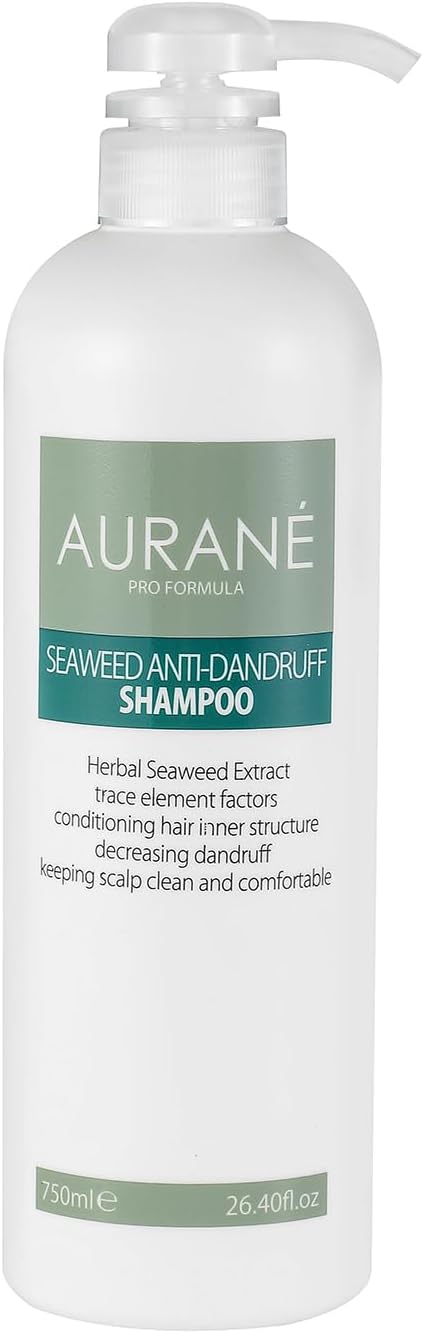 Pro Seaweed Anti-Dandruff Shampoo 750ml- Professional Hair Care for Dandruff Control- Soothing and Refreshing Formula- Cleanses and Purifies Scalp- Helps Reduce Itching & Flaking (750ML)
