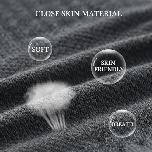 Image of Honeysea 7 /12 Pairs Crew Socks for Women Men - Running Ankle Socks Lightweight Breathable Athletic Socks with Arch Support