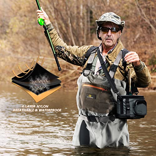 Drycode Fishing Waders, Chest Waders For Men And Women, Waterproof Stockingfoot Waders For Fishing #TOP2