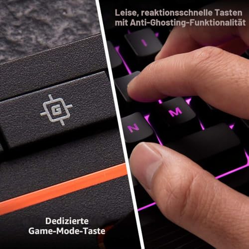 HyperX Alloy Core RGB – Membran Gaming-Tastatur (US Layout) – Ansicht 4