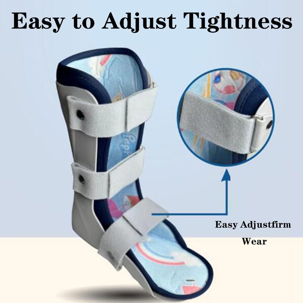 Ortesis de pie, Soporte for pie caído for Dormir for el Tratamiento de la Fascitis Plantar y tendinitis Aquiles(C Right,Large)