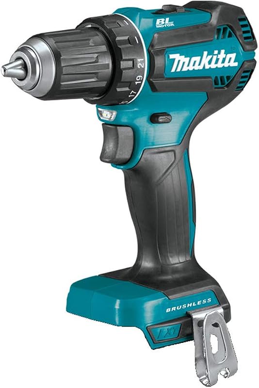Taladro atornillador sin escobillas Makita XFD13 de 18 V y 1/2" (herramienta básica)