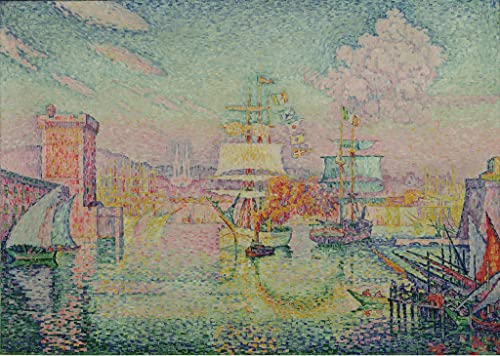 Impressions d'art Mural vintage de Paul Signac de qualité musée