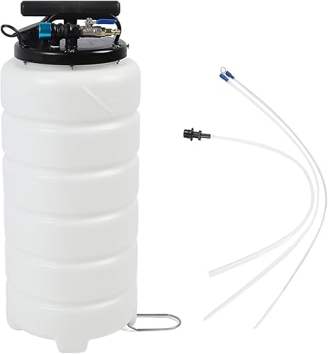 15L Oil Extractor Pump Pneumatic Manual Vacuum Fluid Extractor for Automotive Fluids Vacuum Evacuation