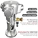 vnmudzeo Pneumatic Mixer,for Paint & Viscous Liquids,Industrial 264 Gallon IBC Tank Air Agitator,Commercial Vertical Stirring Machine,0-2500 RPM Adjusted 0.75HorsePower