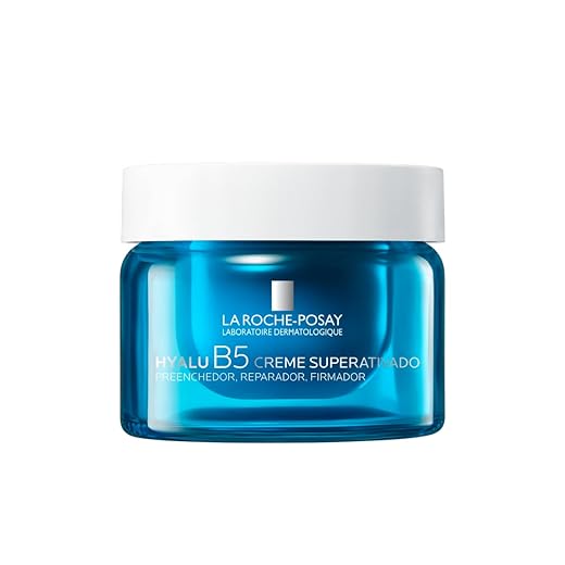 La Roche-Posay Hyalu B5 Creme Superativado, Antirrugas Preenchedor com 3 Ácidos Hialurônicos, Tecnologia Hyalu-lock, Vitamina B5 e Ectoína, 50g