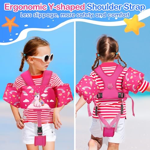 Image of MoKo Toddler Arm Floaties 20-50lbs, Swim Vest Water Wings for Kids Pool