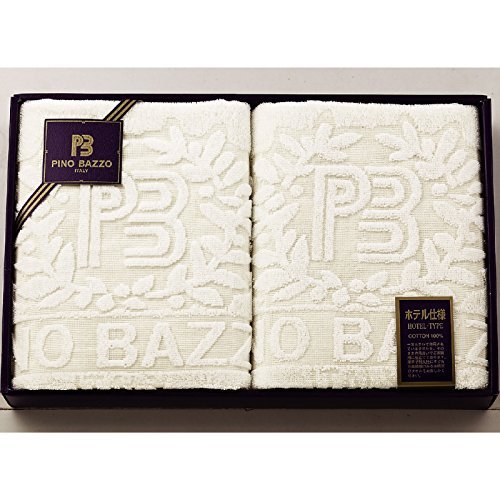 Amazon｜PINO BAZZO ナチュラルホテル仕様 バスタオル2枚セット PBK