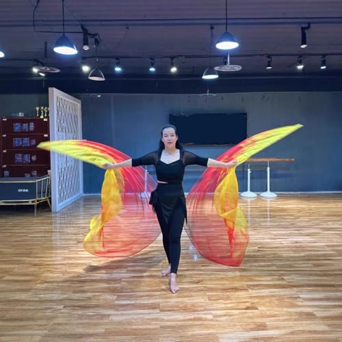 Bandera de Danza de Alabanza con Vara Extensible para Espectáculos 5