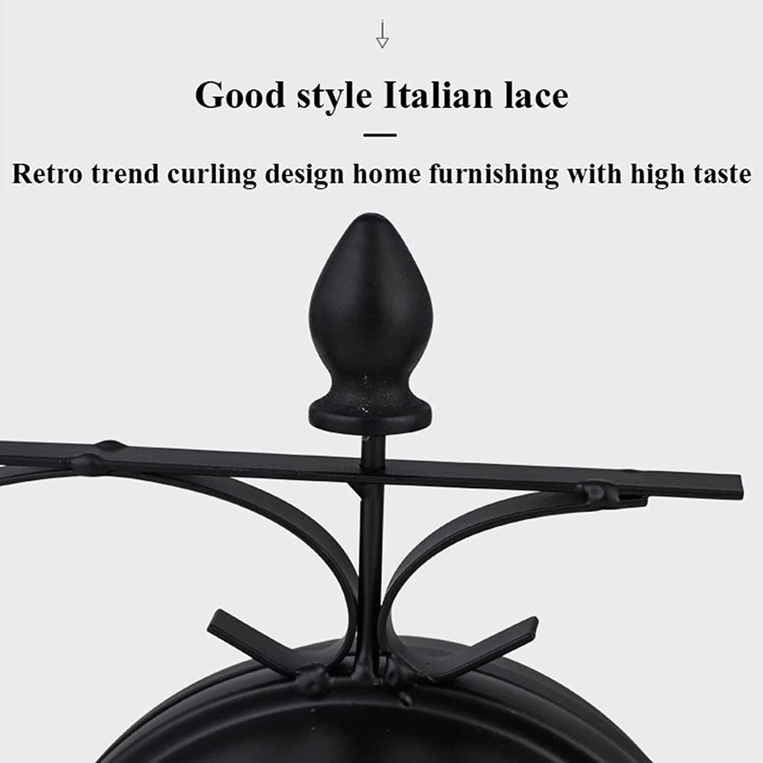 Reloj De Pared De 9 Pulgadas, Doble Cara, De Hierro Forjado, para Jardín, Resistente Al Agua, para Exteriores E Interiores, Decoración Exterior, Reloj De Pared De Cuarzo,Black