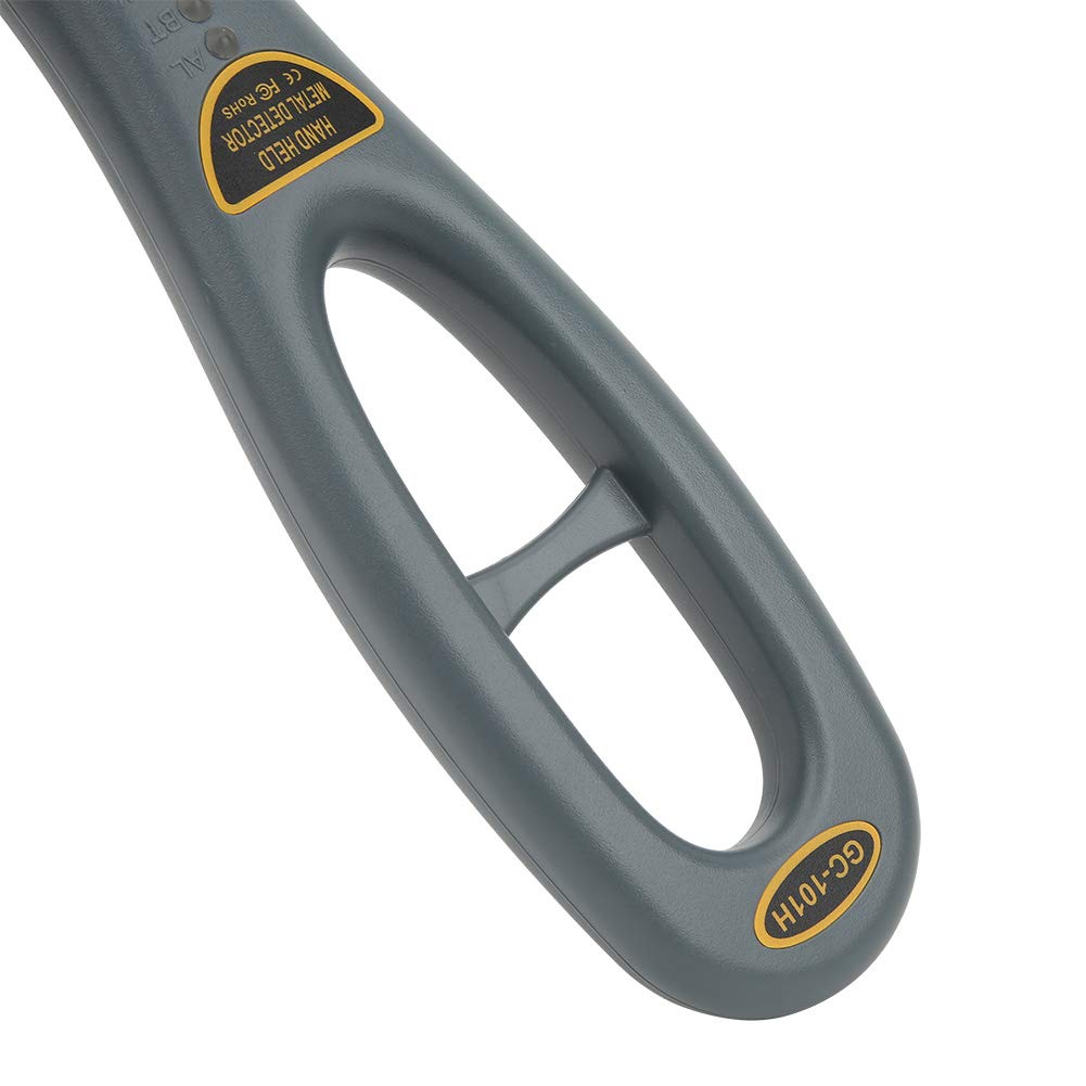 Détecteur de Métaux Portatif, Outil de Scanner de sécurité Professionnel en Plastique ABS Haute sensibilité GC-101H pour les Débutants dans la Chasse au Trésor