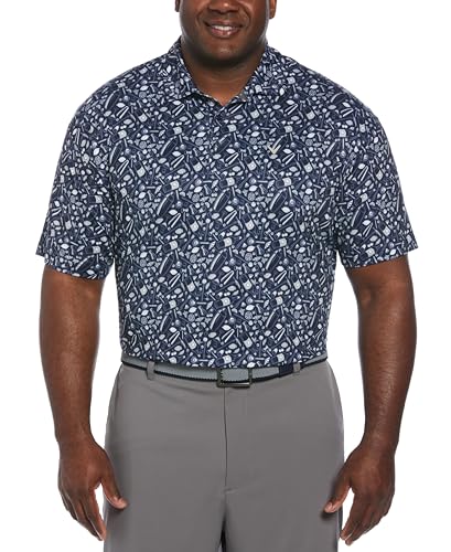 Polo de golf Callaway imprimé tropical idéal pour l'été et le parcours