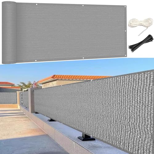 Brise vue anti vent et vis-à-vis filet robuste pour balcon
