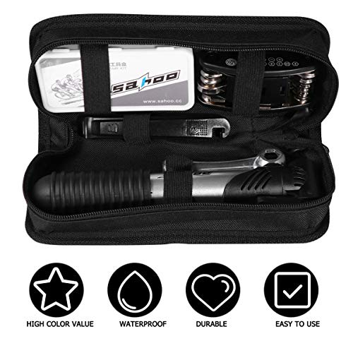 CLISPEED Kit de Reparo de Pneu de Bicicleta Kit de Reparo Mecânico de Bicicleta Portátil Mini Bomba