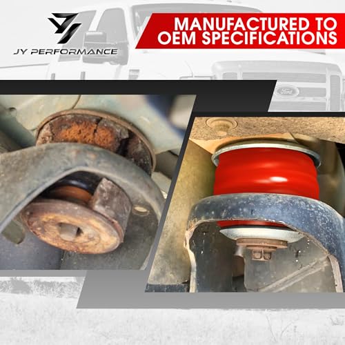 image for JY PERFORMANCE KF04060BK Body Mount Bushing Kit Compatible with Ford F