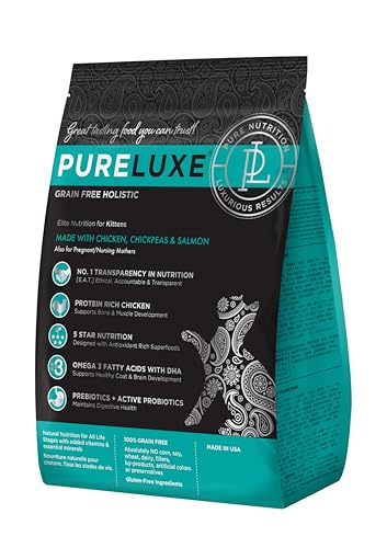 PURELUXE Chicken & Salmon Kitten Food