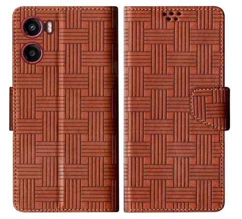 Image of SBMS Flip Cover for Motorola Moto G05 Back Cover Case with Magnatic Closure | Inbuilt Stand | Card & Money Pocket (Mat Tan)