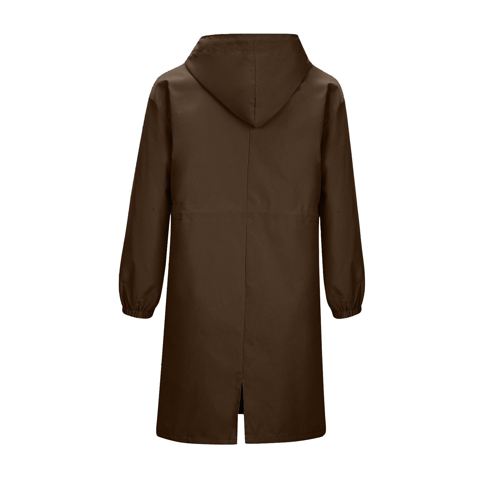 Trenchcoat Damen Kapuzenjacke Lang Mantel Elegante Windjacke Oversize Wintermantel Große Größe Retro Mode Streetwear Business Arbeitsjacke Dünne Übergangsjacke Vintage Klassisch Parka Jacke mit Kapuze