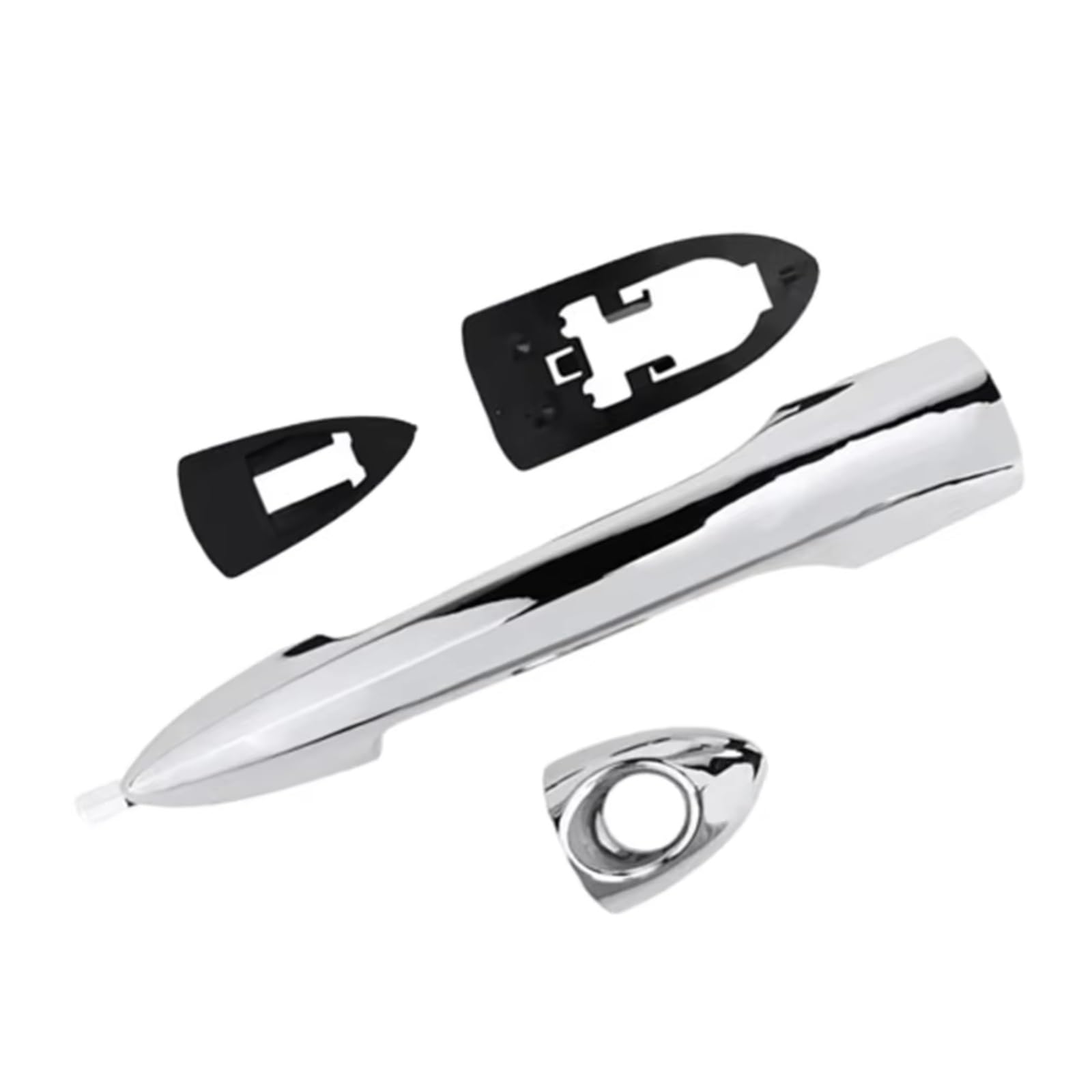 Amxaqjc for Alfa for Romeo for Mito 2008-2018 56099956, 156088218, 156084182 156088219 Front Left/Right Exterior Door Handle Car Side Door Handle(Front Left)