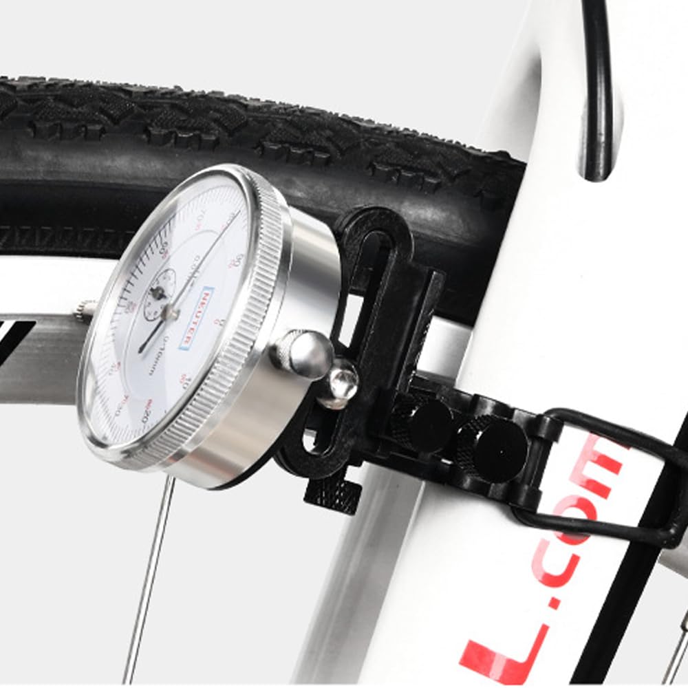 Namvo Medidor de tensión de radios, Herramienta de Ajuste de llanta de Bicicleta con Pantalla de Porcentaje, Herramienta de radios de Bicicleta para Bicicletas de montaña y de Carretera