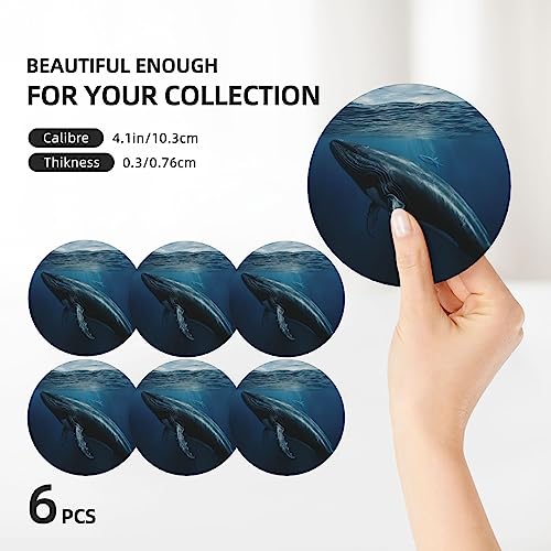 Dessous de verre baleine pour une décoration de table de mariage