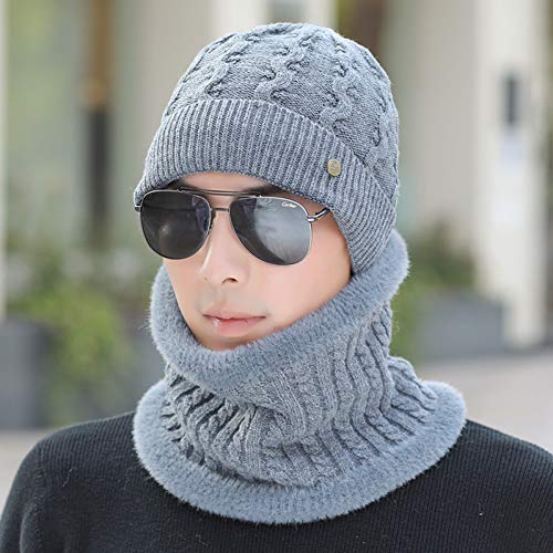 Bonnet tricoté hommes finies les irritations grâce au coton