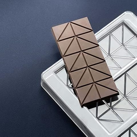 Polycarbonate Chocolate Bar Mold - Luxury Design - 46mL 20 piece Cover